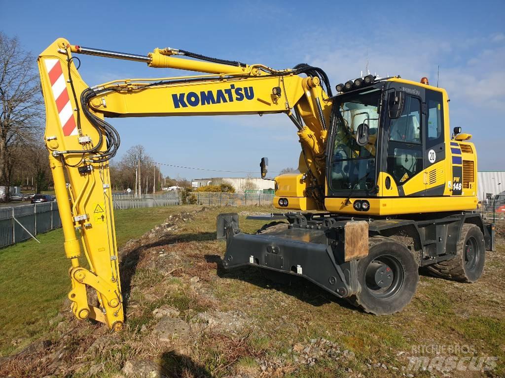 Komatsu PW148-11EO Escavadoras de rodas