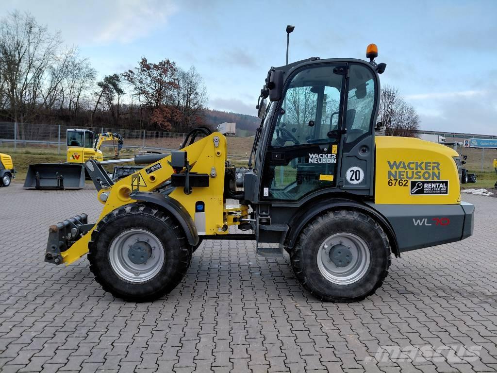 Weidemann WL 70 Pás carregadoras de rodas