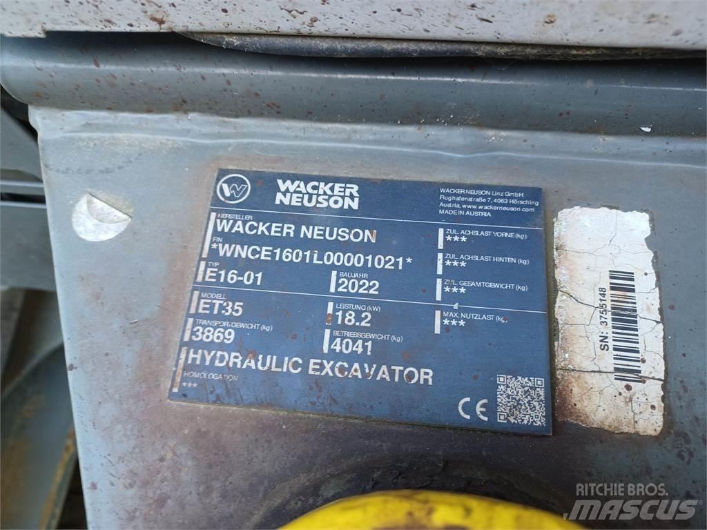 Wacker Neuson ET35 Escavadoras de rastos
