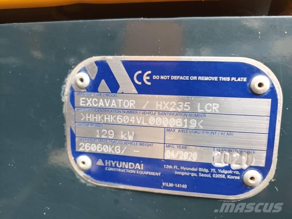 Hyundai HX 235 LCR Escavadoras de rastos