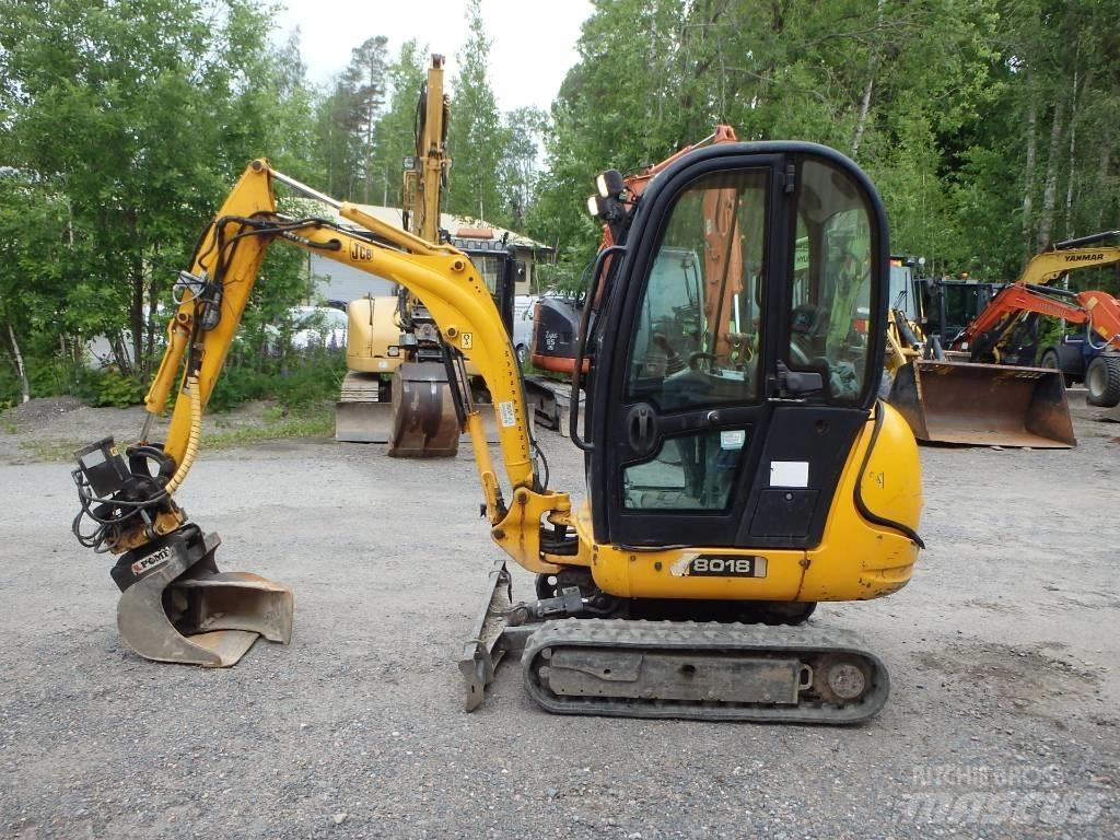 JCB 8018 Engconilla Mini Escavadoras <7t