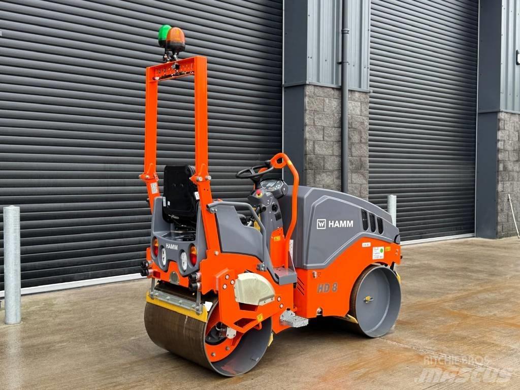 Hamm HD 8 VV Cilindros Compactadores tandem