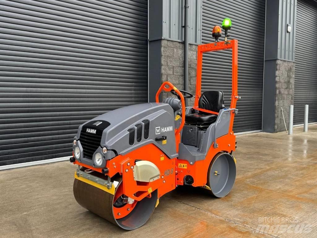 Hamm HD 8 VV Cilindros Compactadores tandem
