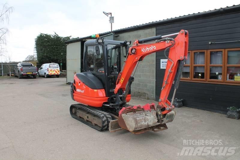 Kubota KX 61-3 Mini Escavadoras <7t