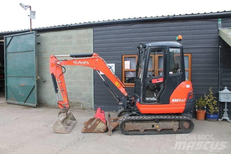 Kubota KX 61-3 Mini Escavadoras <7t
