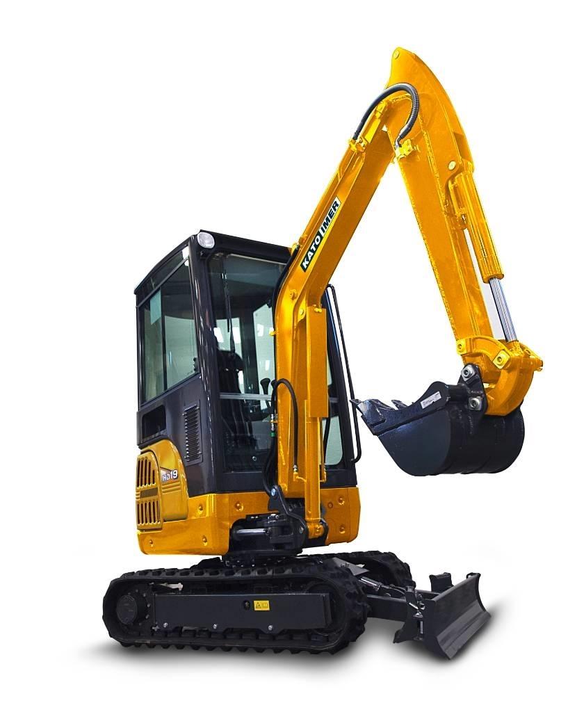 Kato HD19VXT Mini Escavadoras <7t