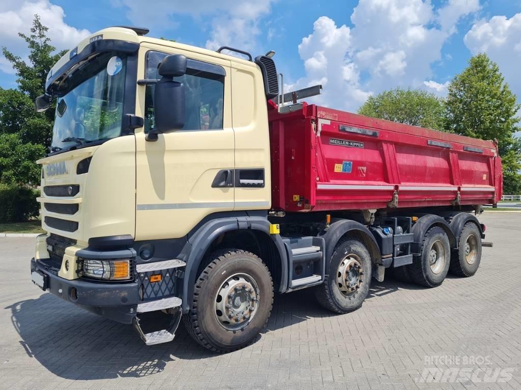 Scania G490 8X4 Camiões basculantes