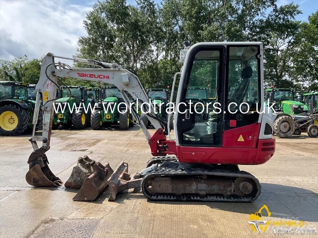 Takeuchi TB 230 Mini Escavadoras <7t