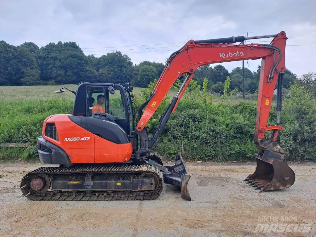 Kubota KX 080-4 Escavadoras Midi 7t - 12t