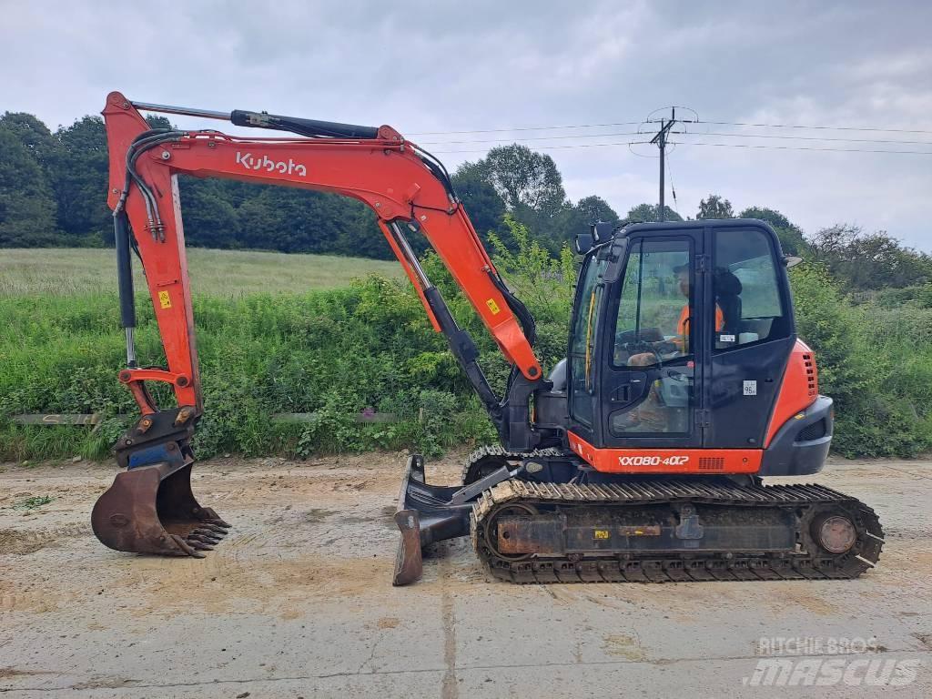 Kubota KX 080-4 Escavadoras Midi 7t - 12t