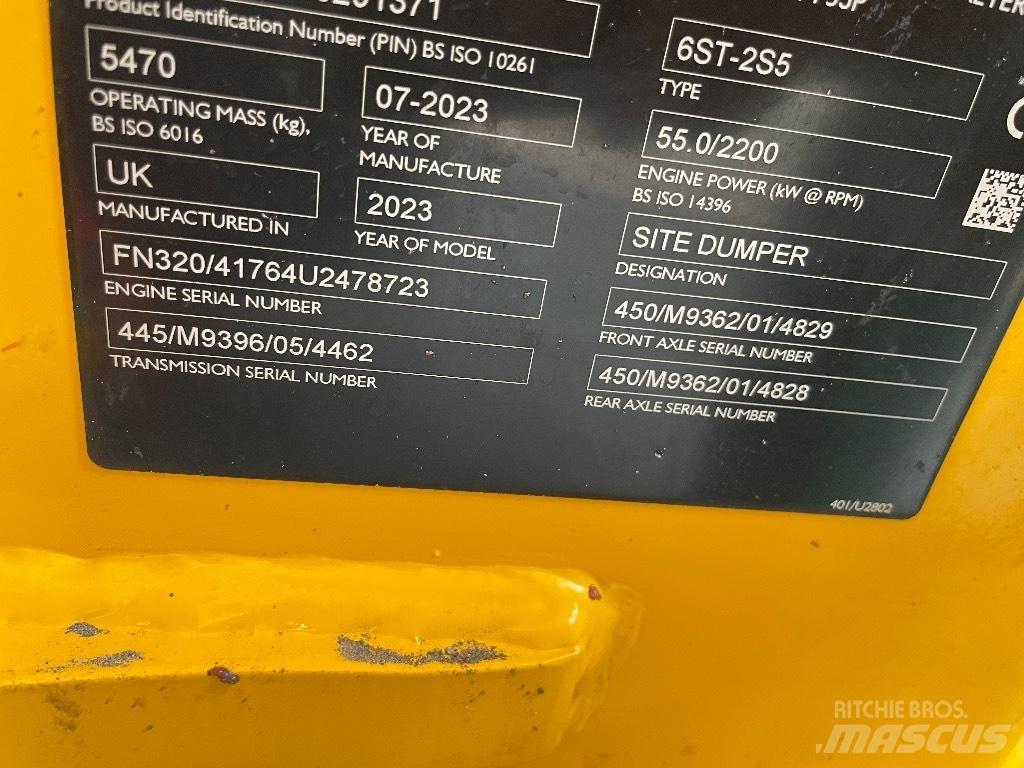 JCB 6 T Dumpers de obras