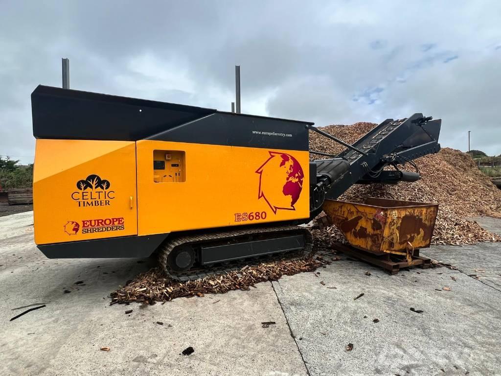 Euro Shredder ES680 Estilhaçadoras florestais