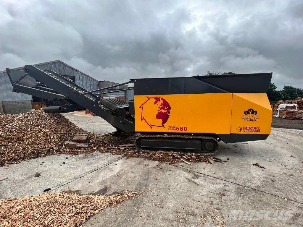 Euro Shredder ES680 Estilhaçadoras florestais