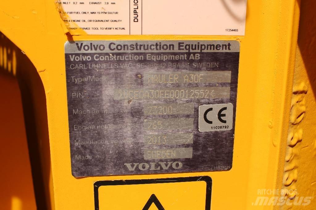 Volvo A 30 F Camiões articulados