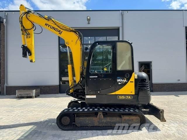 Hyundai Robex 55-7 Mini Escavadoras <7t
