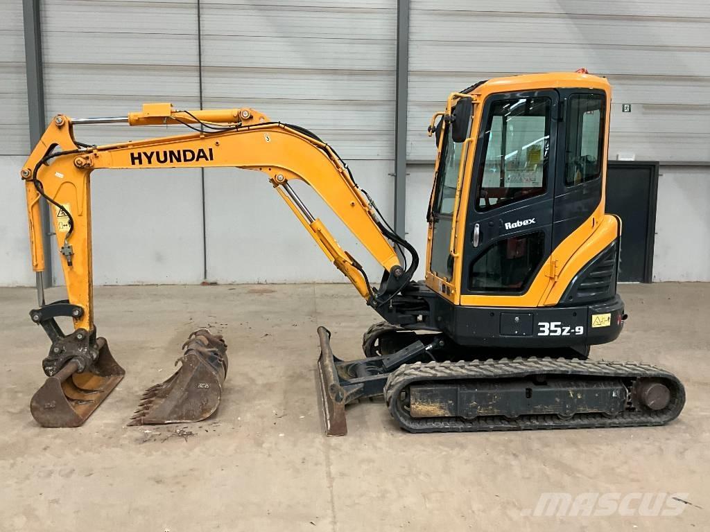 Hyundai Robex 35 Z-9 Mini Escavadoras <7t