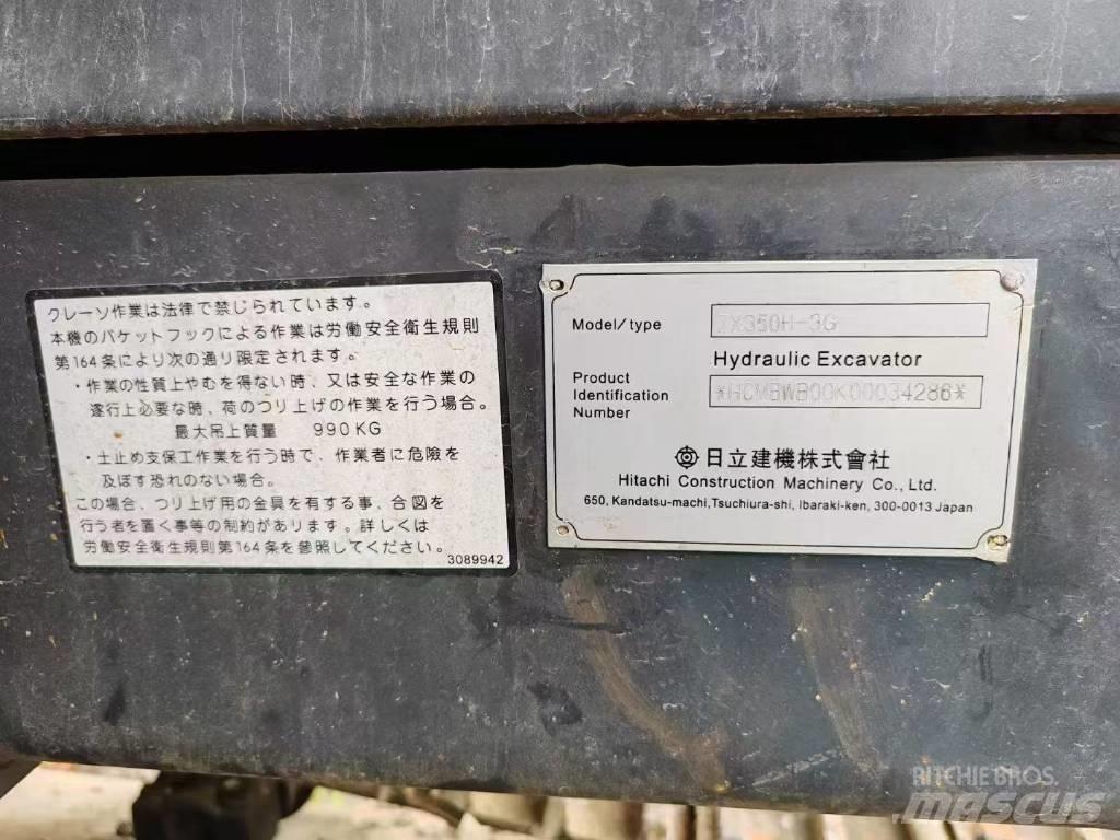 Hitachi 350H-3G Escavadoras de rastos