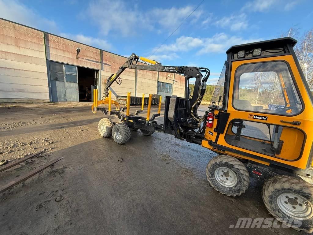  Kinetic 8x8 Forwarders florestais