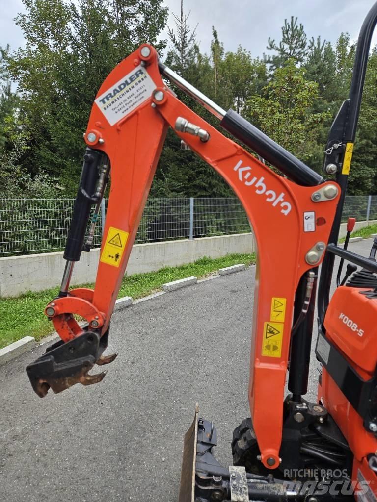 Kubota K008-5 VHG Mini Escavadoras <7t