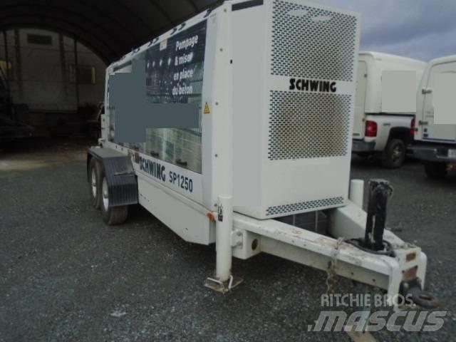 Schwing SP 1250 Camiões bomba Betão