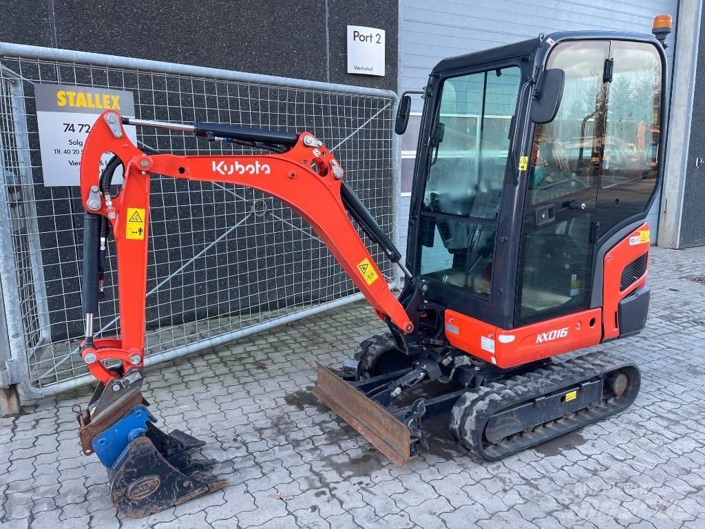 Kubota KX016-4 Mini Escavadoras <7t
