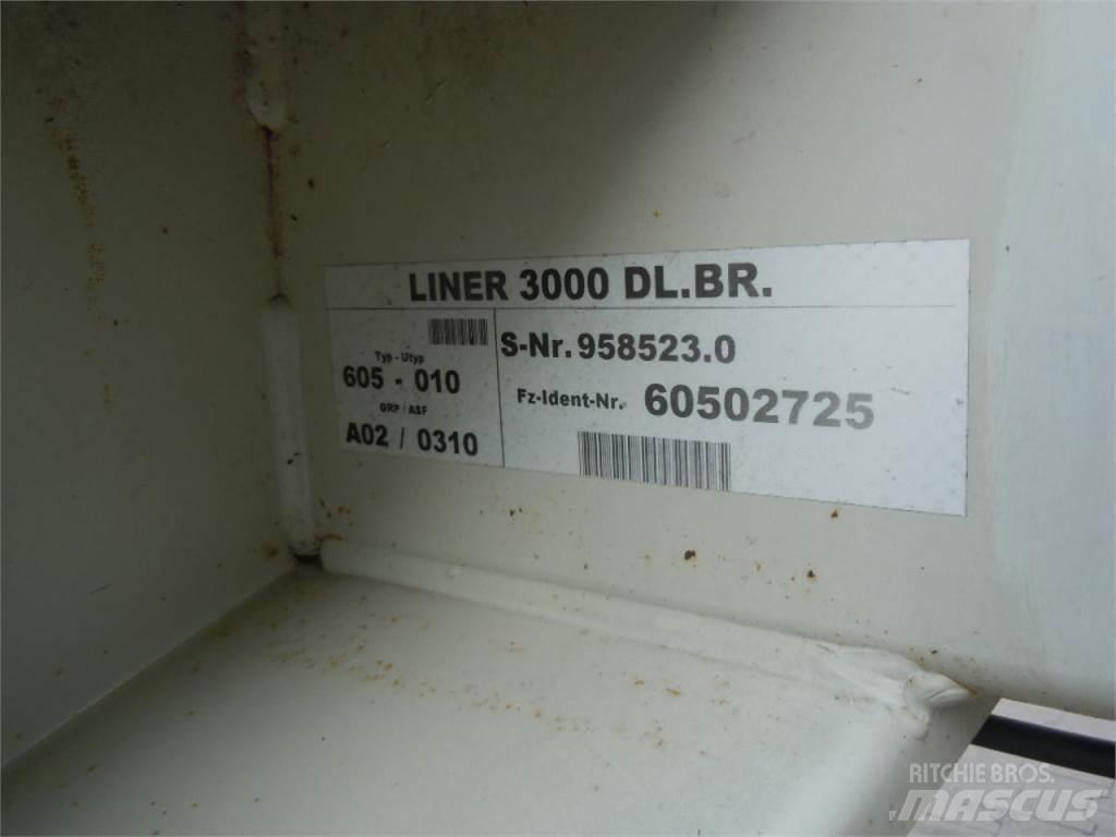 CLAAS Liner 3000 Gadanheiras-fileiras