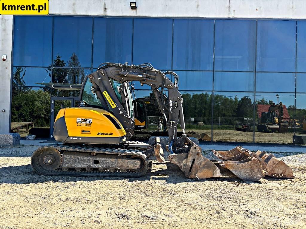 Mecalac 8 MCR Escavadoras Midi 7t - 12t