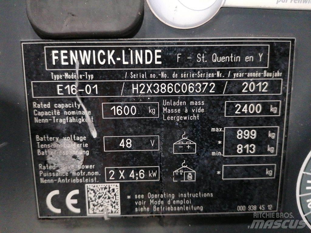 Linde E16 Empilhadores eléctricos