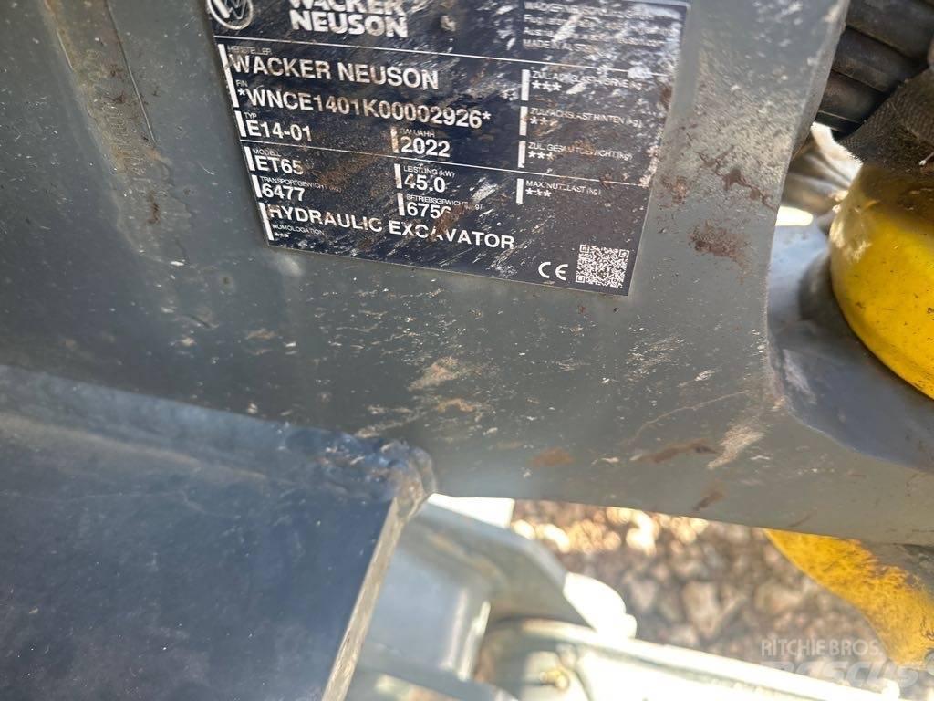 Wacker Neuson ET65 Escavadoras de rastos