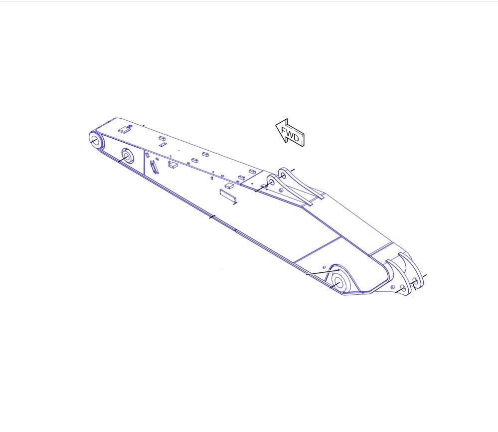 CAT 336 Lanças e braços dippers