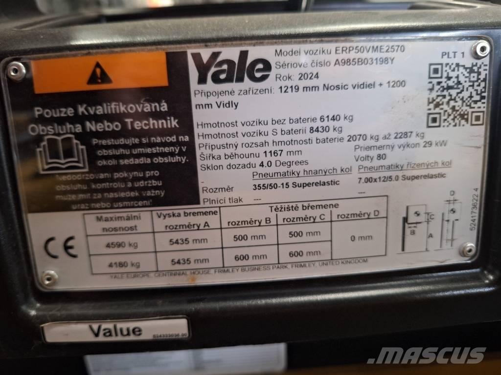 Yale ERP 50 VM Empilhadores eléctricos