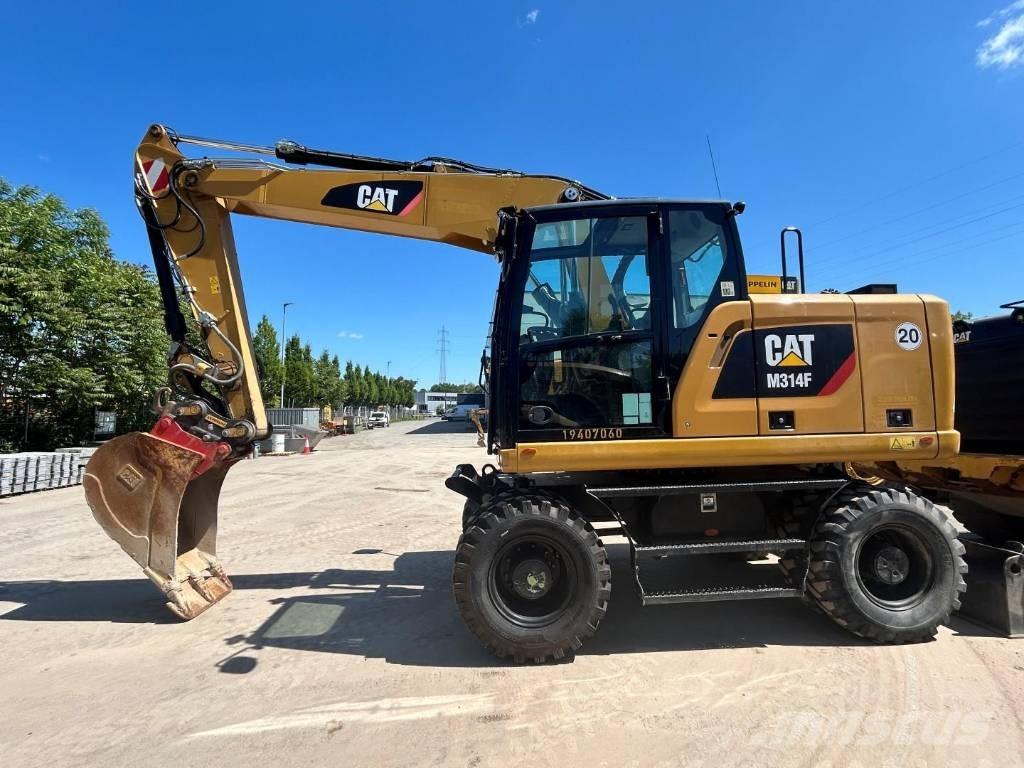 CAT M 314 F Escavadoras de rodas