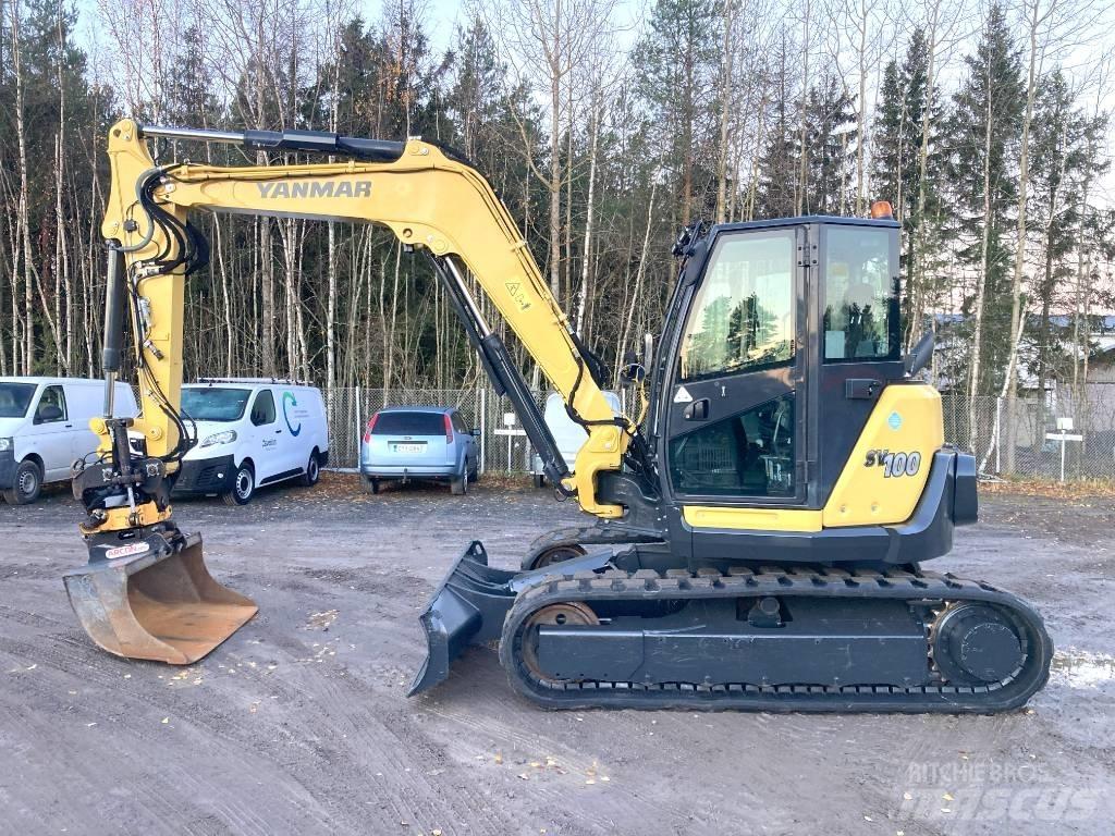 Yanmar SV 100-2A Escavadoras Midi 7t - 12t