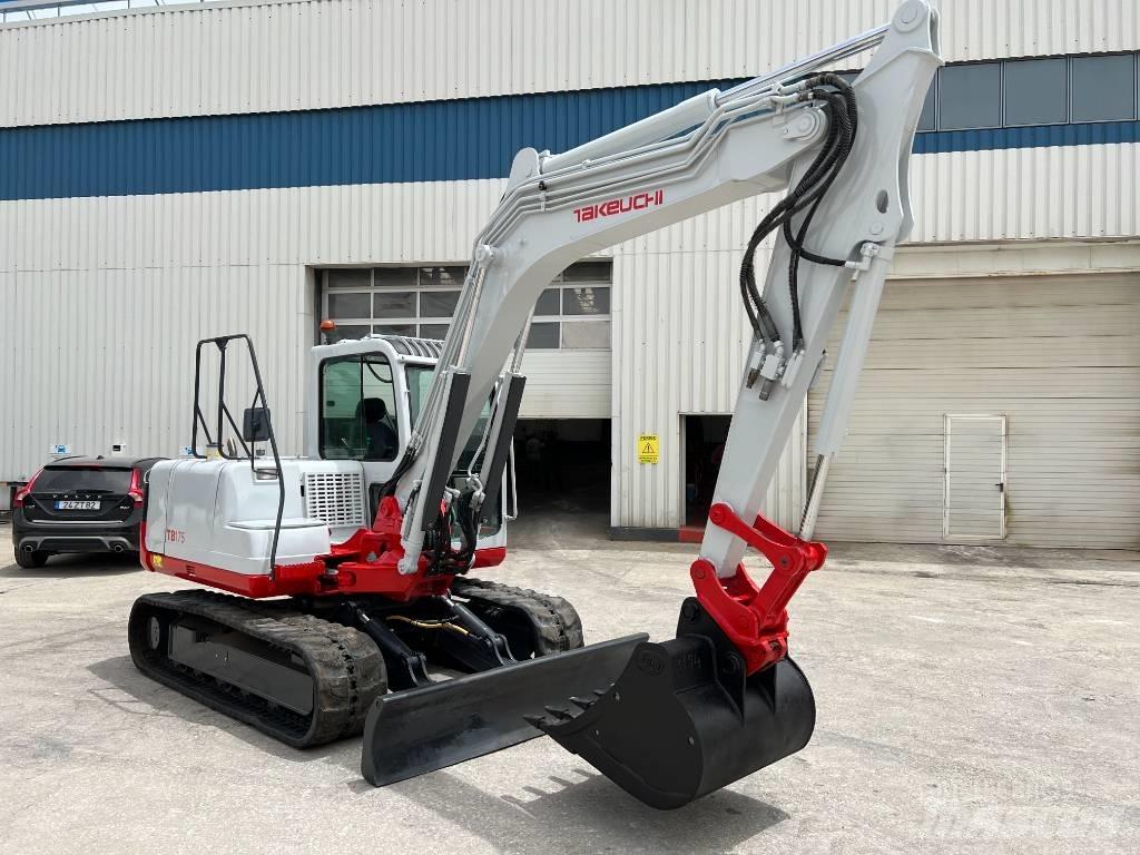 Takeuchi TB175 Escavadoras Midi 7t - 12t