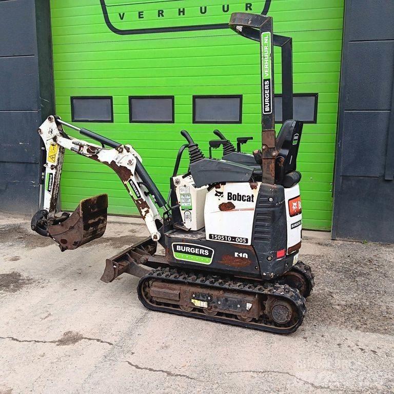 Bobcat E10 Mini Escavadoras <7t
