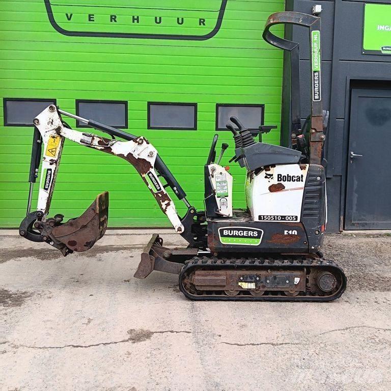 Bobcat E10 Mini Escavadoras <7t