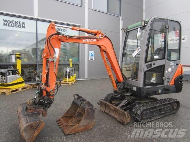 Hitachi ZX 18 Mini Escavadoras <7t