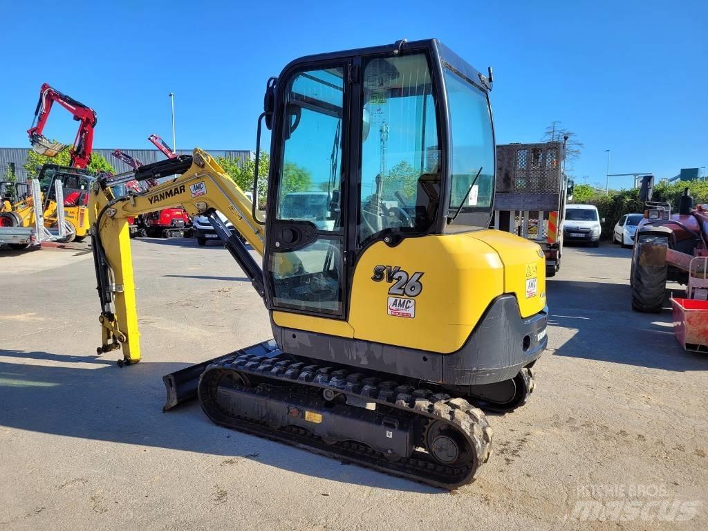Yanmar SV 26 Mini Escavadoras <7t