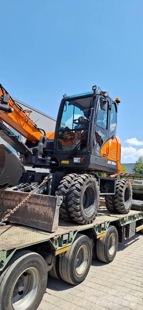 Doosan DX 100 W-7 Escavadoras de rodas