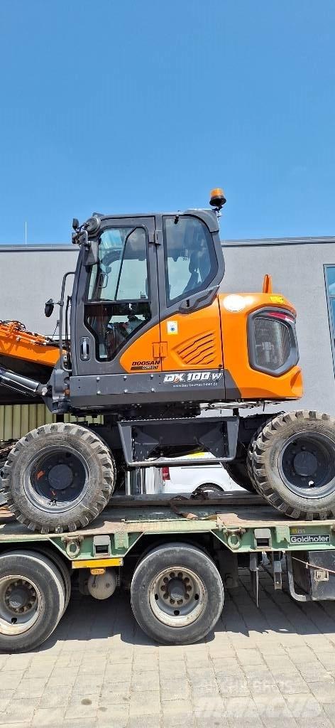 Doosan DX 100 W-7 Escavadoras de rodas