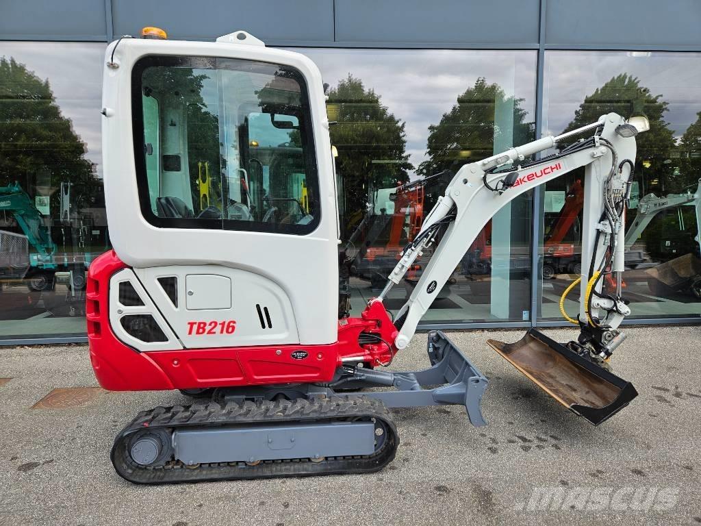 Takeuchi TB 216 Mini Escavadoras <7t