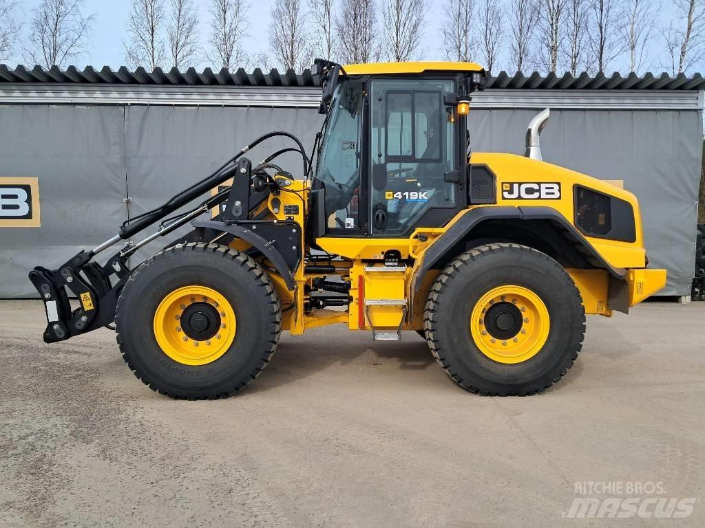 JCB 419S Pás carregadoras de rodas