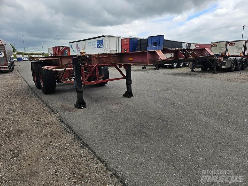 Pacton TXC 230-2 Semi Reboques Porta Contentores