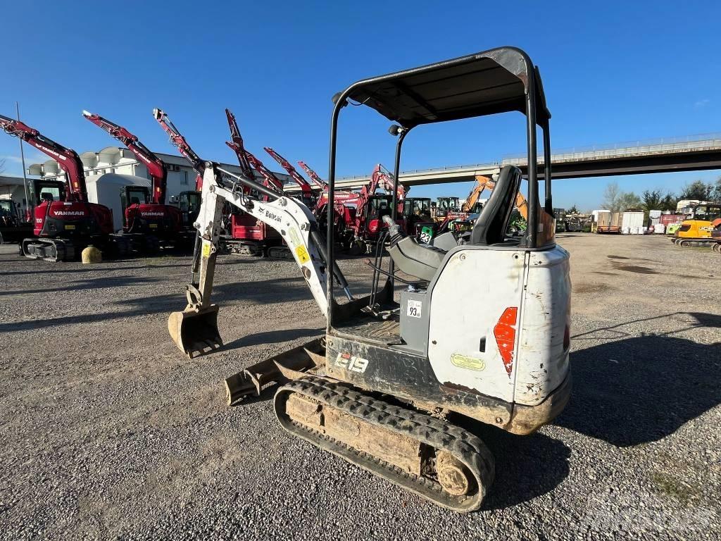 Bobcat E 19 Mini Escavadoras <7t