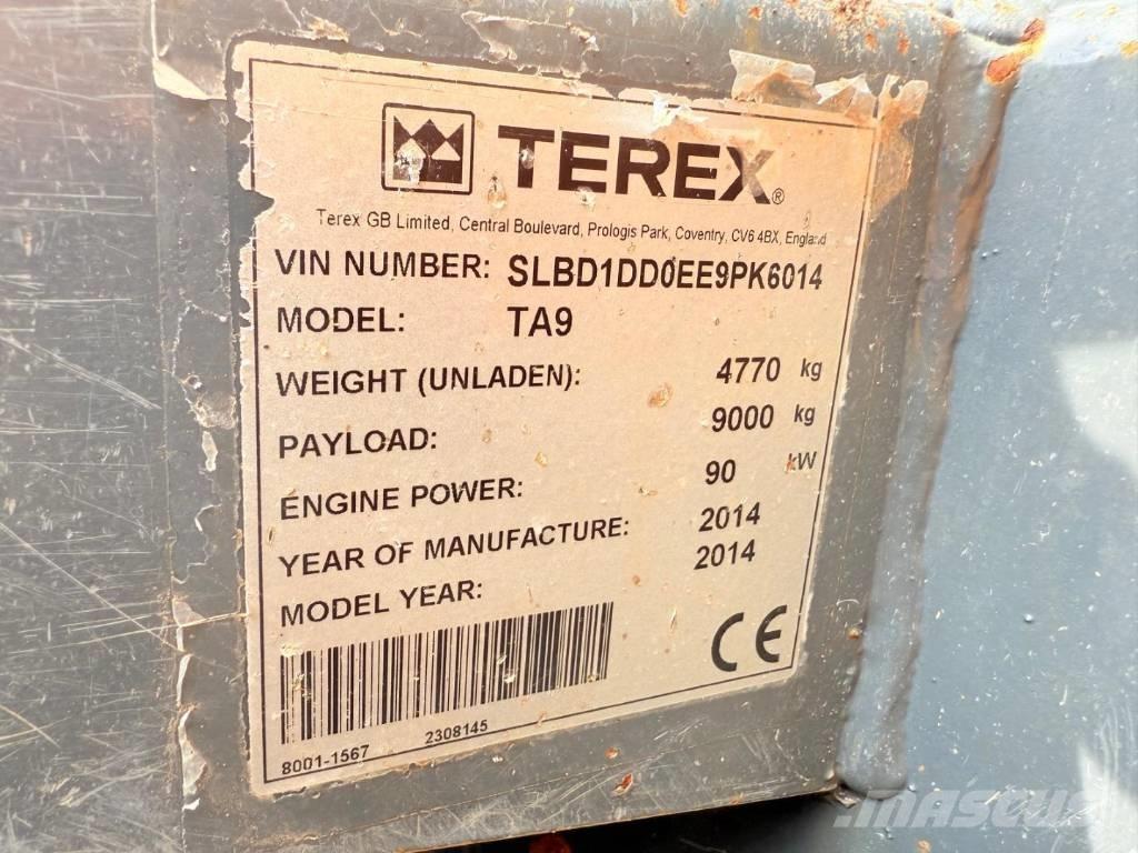 Terex TA9 Dumpers de obras
