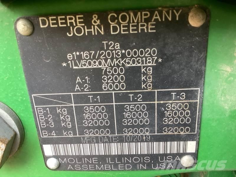 John Deere 5090M Tratores Agrícolas usados