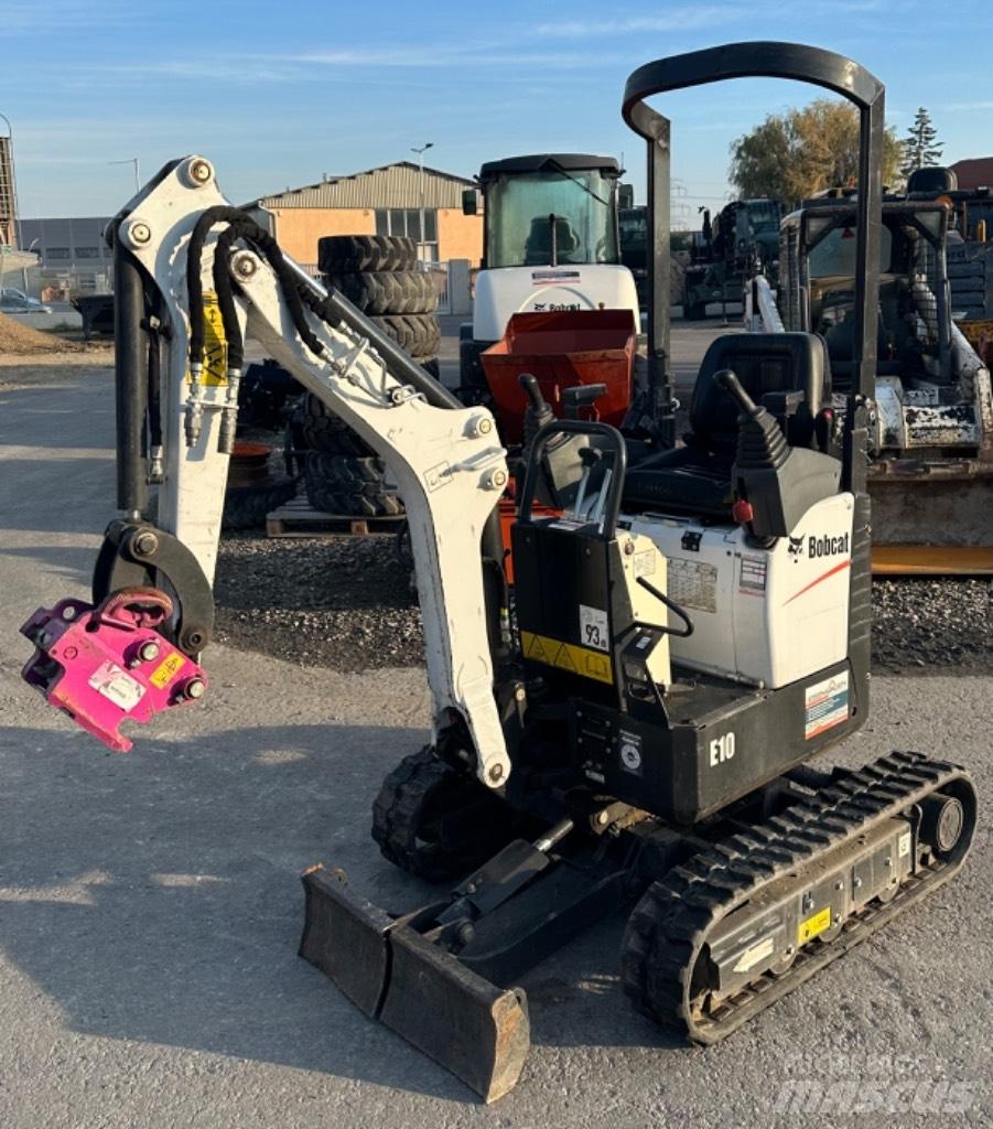 Bobcat E 10 Mini Escavadoras <7t