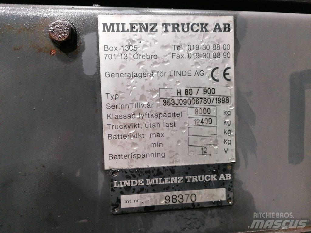 Linde H80D/900 Empilhadores Diesel