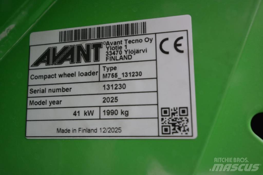 Avant 755i Mini carregadoras