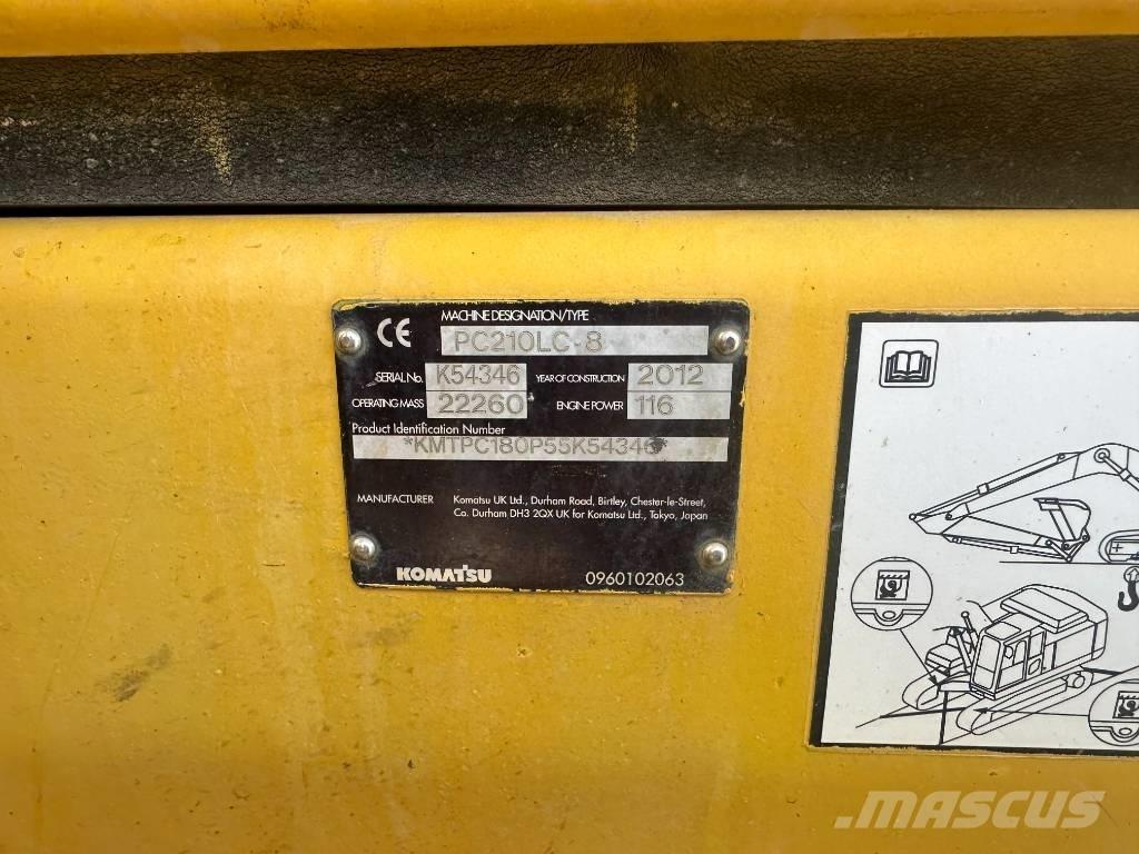 Komatsu PC 210 LC-8 Escavadoras de rastos